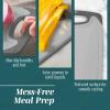 imageCutting Boards for Kitchen  BPAFree Chopping Board  Different Sizes ampamp Non Slip Handles  Reversible Large Cutting Board Set  Unique Gifts for Cooks Who Have Everything  3Pack Navy BlueGray on Gray
