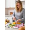 imageCutting Boards for Kitchen  BPAFree Chopping Board  Different Sizes ampamp Non Slip Handles  Reversible Large Cutting Board Set  Unique Gifts for Cooks Who Have Everything  3Pack Navy BlueGray